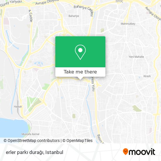 erler parkı durağı map