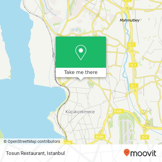 Tosun Restaurant map