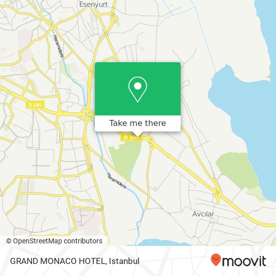 GRAND MONACO HOTEL map