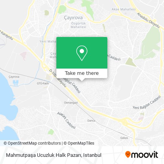 Mahmutpaşa Ucuzluk Halk Pazarı map