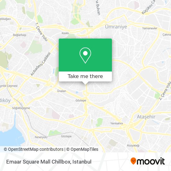 Emaar Square Mall Chillbox map