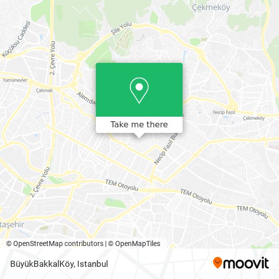 BüyükBakkalKöy map