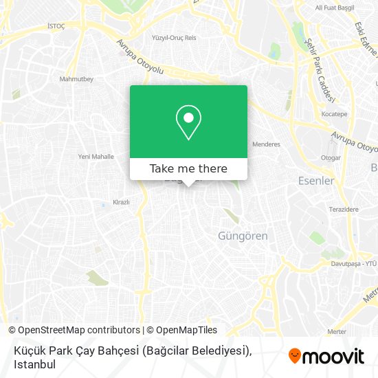 Küçük Park Çay Bahçesi̇ (Bağcilar Beledi̇yesi̇) map