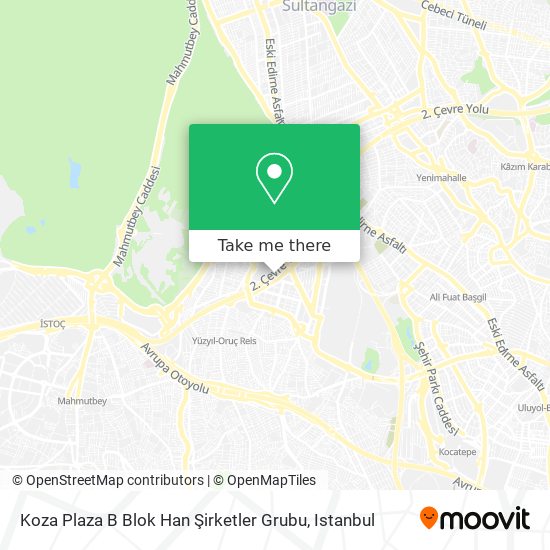 Koza Plaza B Blok Han Şirketler Grubu map