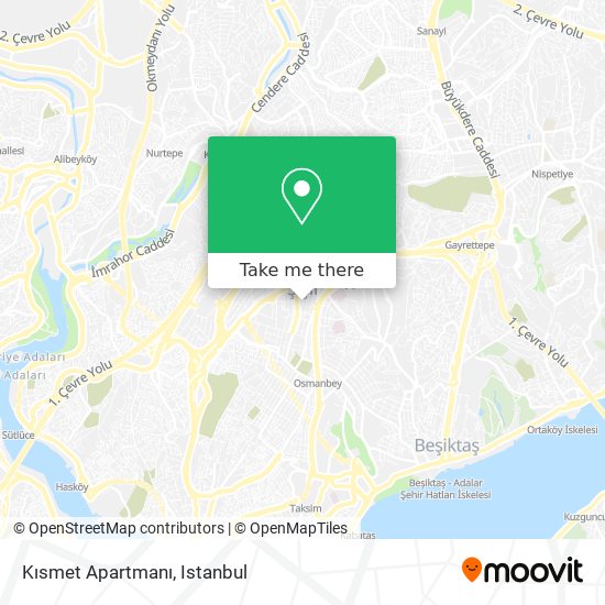 Kısmet Apartmanı map