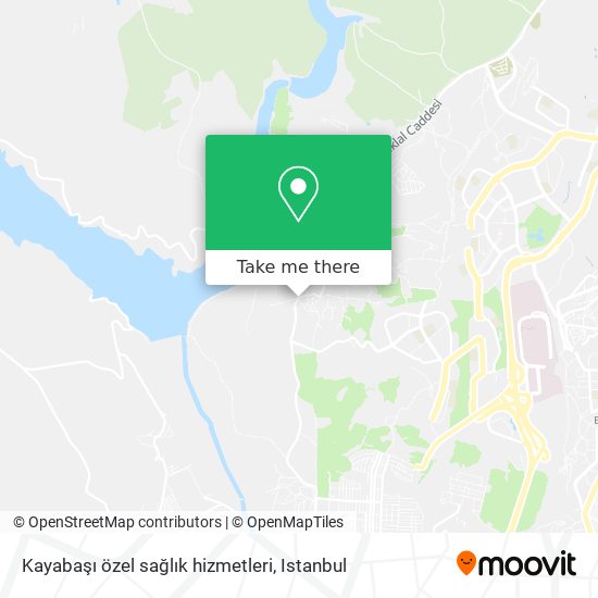 Kayabaşı özel sağlık hizmetleri map