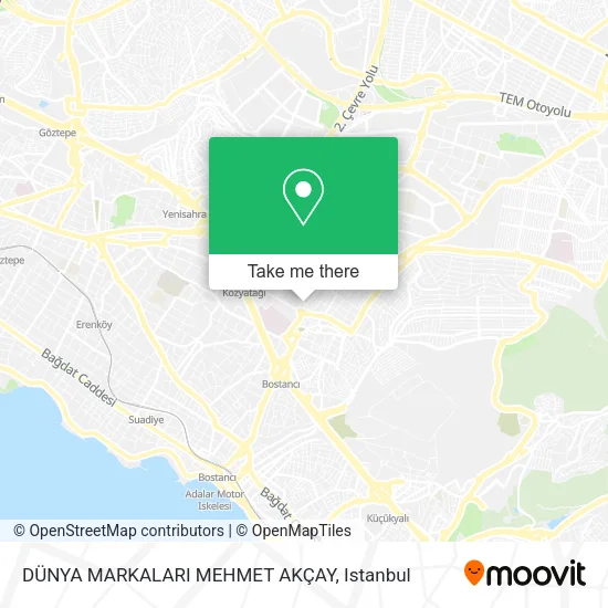 DÜNYA MARKALARI MEHMET AKÇAY map