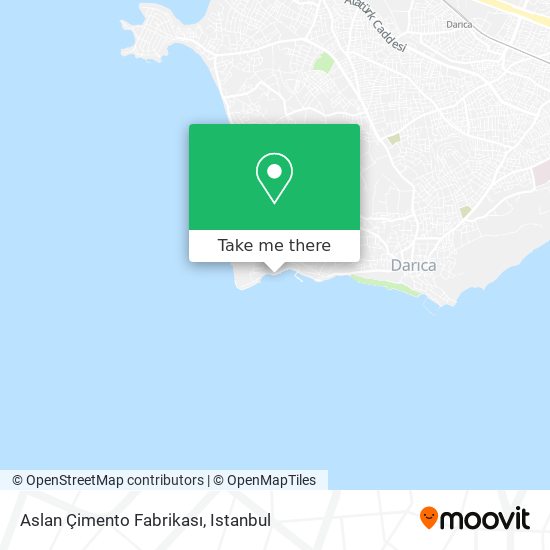 Aslan Çimento Fabrikası map