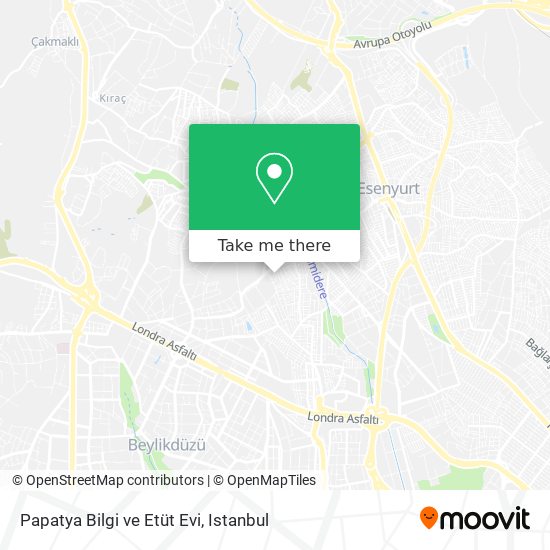 Papatya Bilgi ve Etüt Evi map