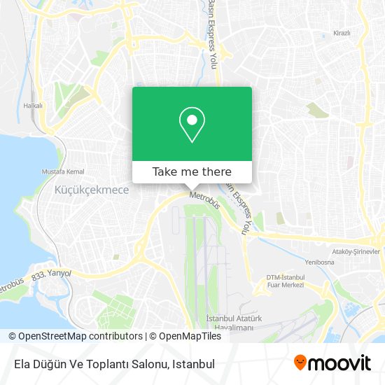 Ela Düğün Ve Toplantı Salonu map