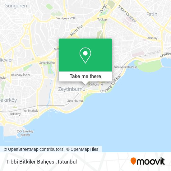 Tıbbi Bitkiler Bahçesi map