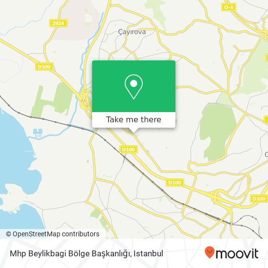 Mhp Beylikbagi Bölge Başkanlığı map