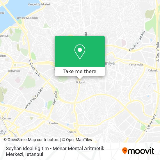 Seyhan İdeal Eğitim - Menar Mental Aritmetik Merkezi map