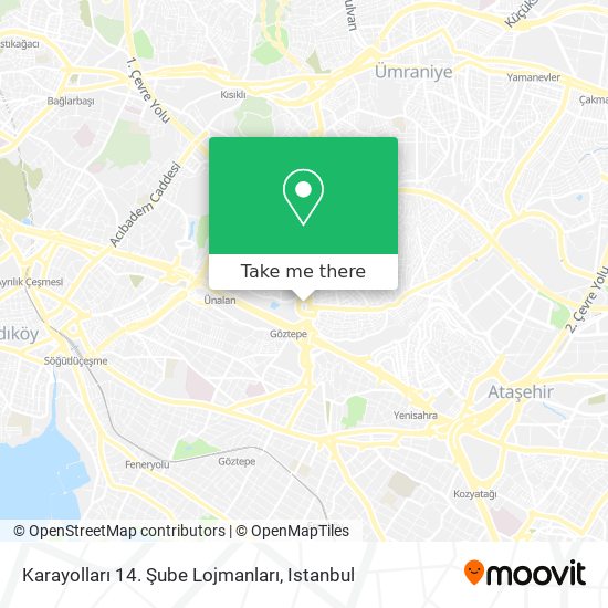 Karayolları 14. Şube Lojmanları map