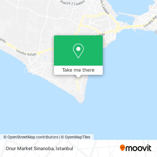 Onur Market Sinanoba map