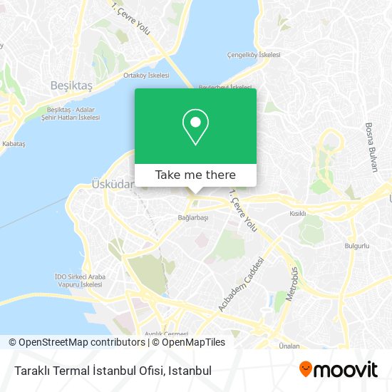 Taraklı Termal İstanbul Ofisi map