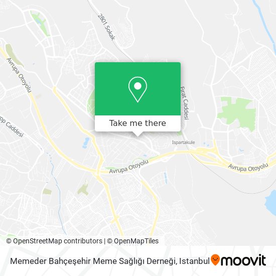 Memeder Bahçeşehir Meme Sağlığı Derneği map