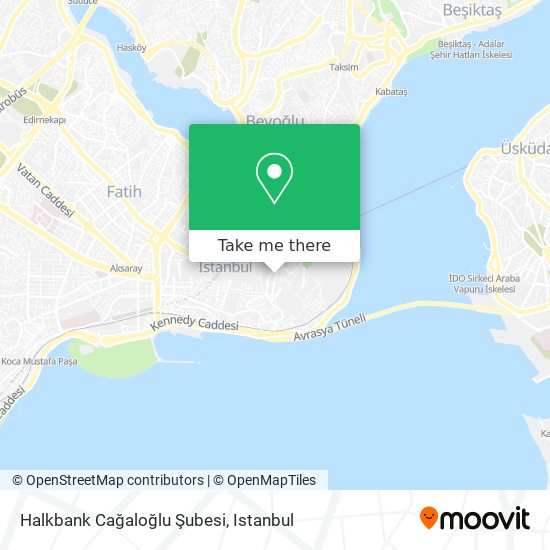 Halkbank Cağaloğlu Şubesi map