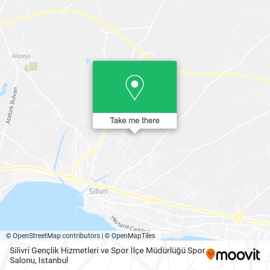 Silivri Gençlik Hizmetleri ve Spor İlçe Müdürlüğü Spor Salonu map