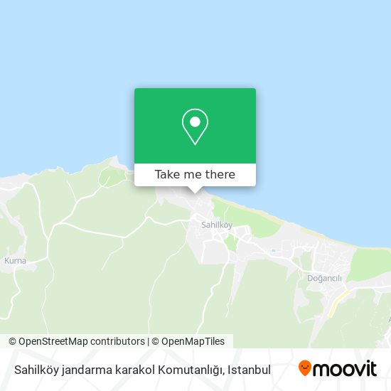 Sahilköy jandarma karakol Komutanlığı map