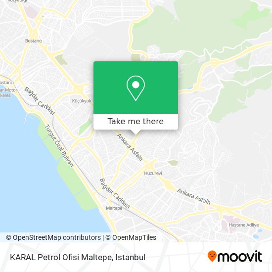 KARAL Petrol Ofisi Maltepe map