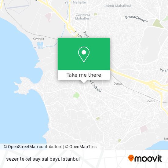 sezer tekel sayısal bayi map