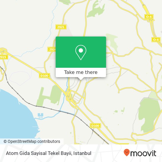 Atom Gida Sayisal Tekel Bayii map