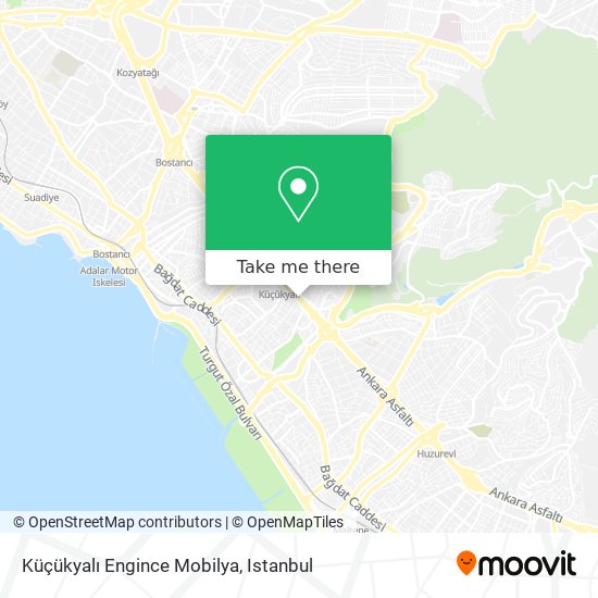 Küçükyalı Engince Mobilya map