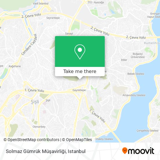 Solmaz Gümrük Müşavirliği map