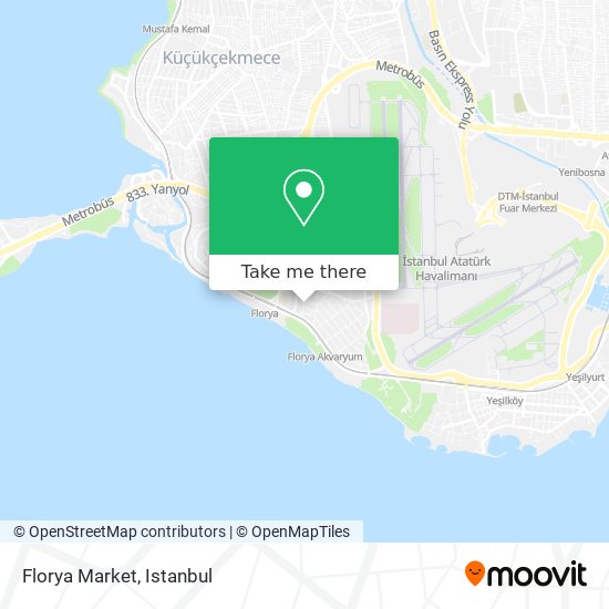 Florya Market map