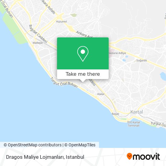 Dragos Maliye Lojmanları map