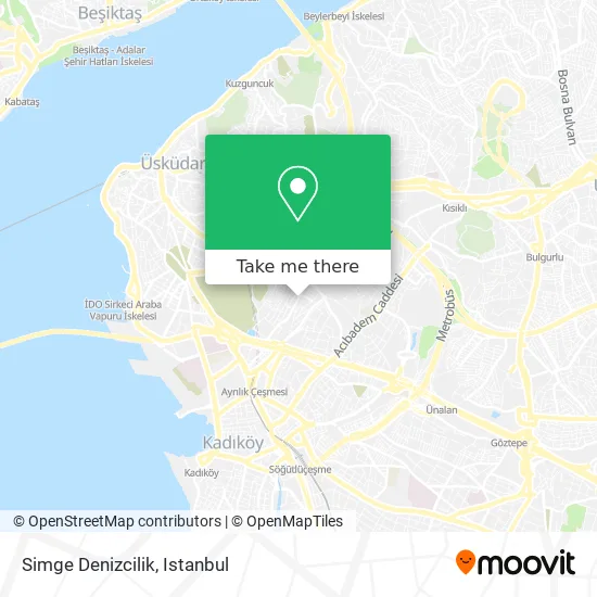 Simge Denizcilik map
