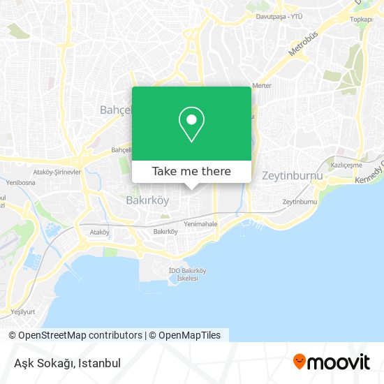 Aşk Sokağı map