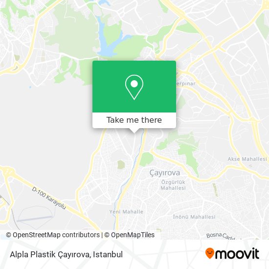 Alpla Plastik Çayırova map