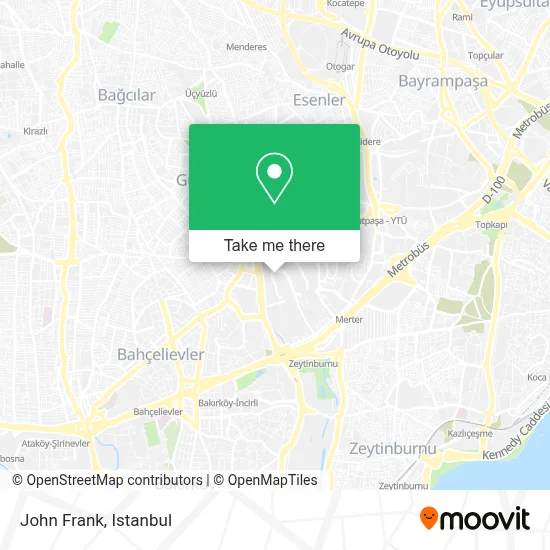 John Frank map