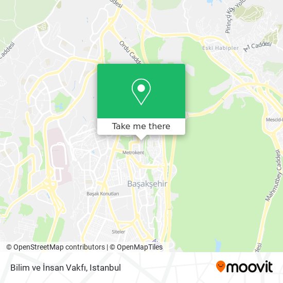 Bilim ve İnsan Vakfı map