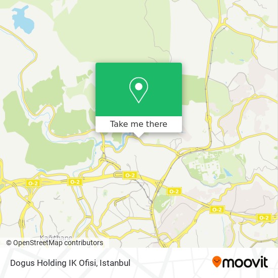 Dogus Holding IK Ofisi map