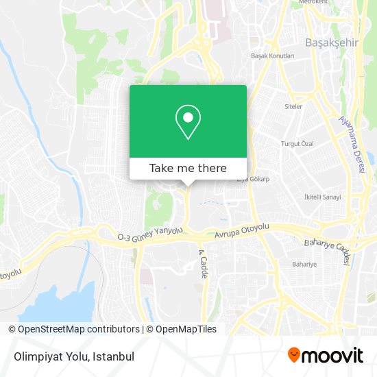 Olimpiyat Yolu map