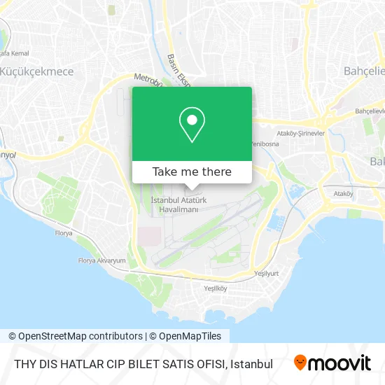 THY DIS HATLAR CIP BILET SATIS OFISI map