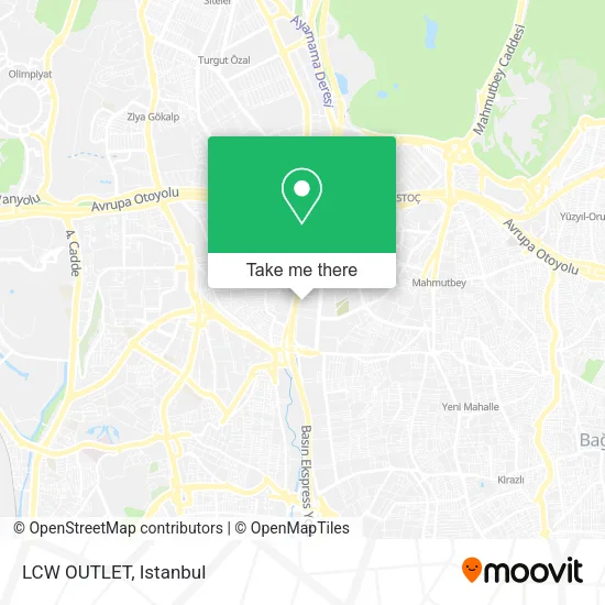 LCW OUTLET map