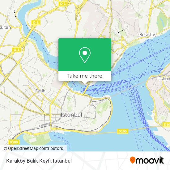 Karaköy Balık Keyfi map