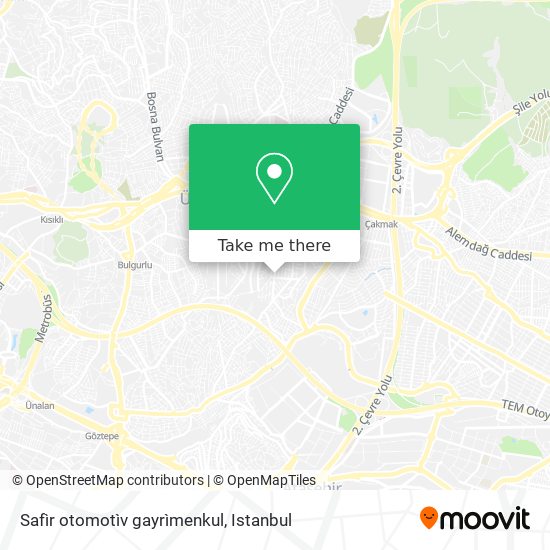 Safìr otomotìv gayrìmenkul map