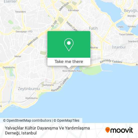 Yalvaçlılar Kültür Dayanışma Ve Yardımlaşma Derneği map