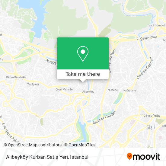 Alibeyköy Kurban Satış Yeri map