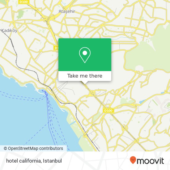 hotel california map