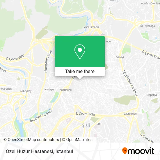 Özel Huzur Hastanesi map