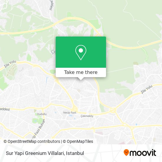 Sur Yapi Greenium Villalari map