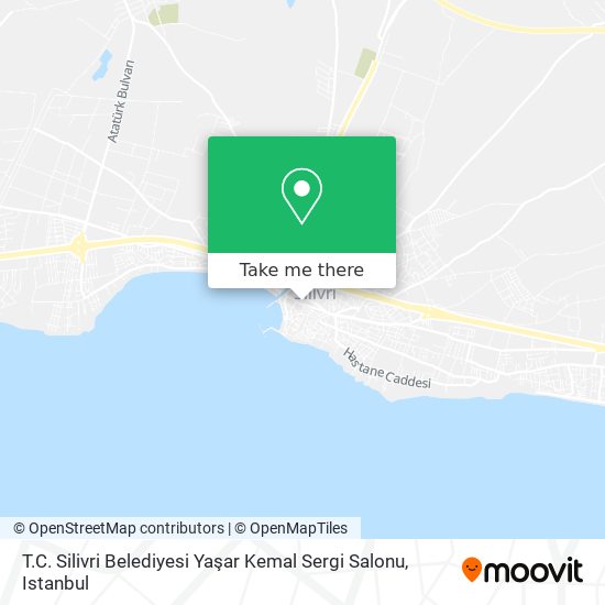 T.C. Silivri Belediyesi Yaşar Kemal Sergi Salonu map