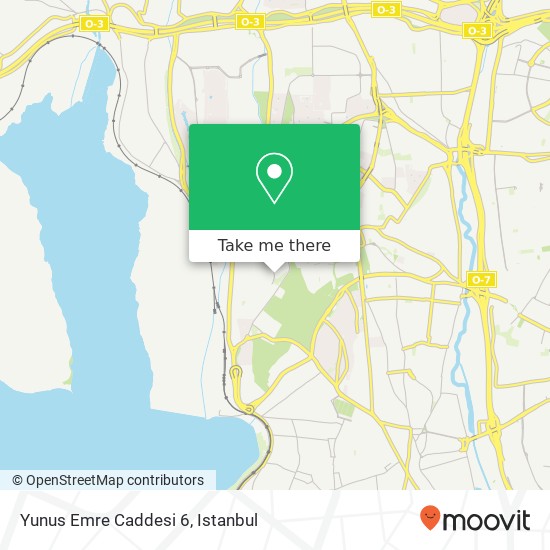 Yunus Emre Caddesi 6 map