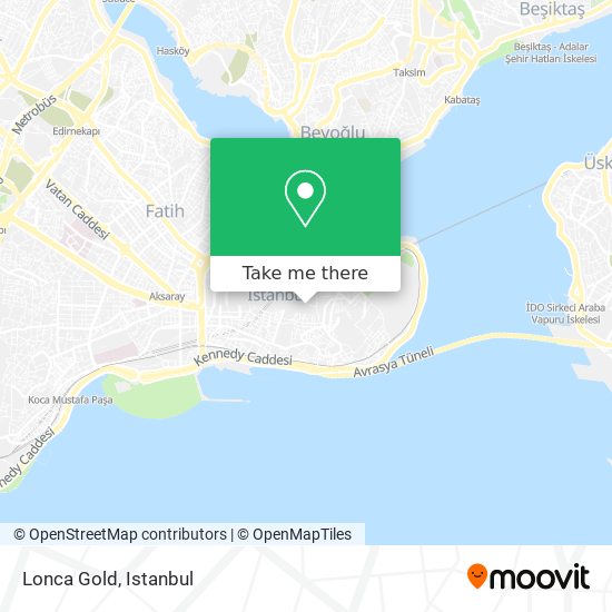 Lonca Gold map